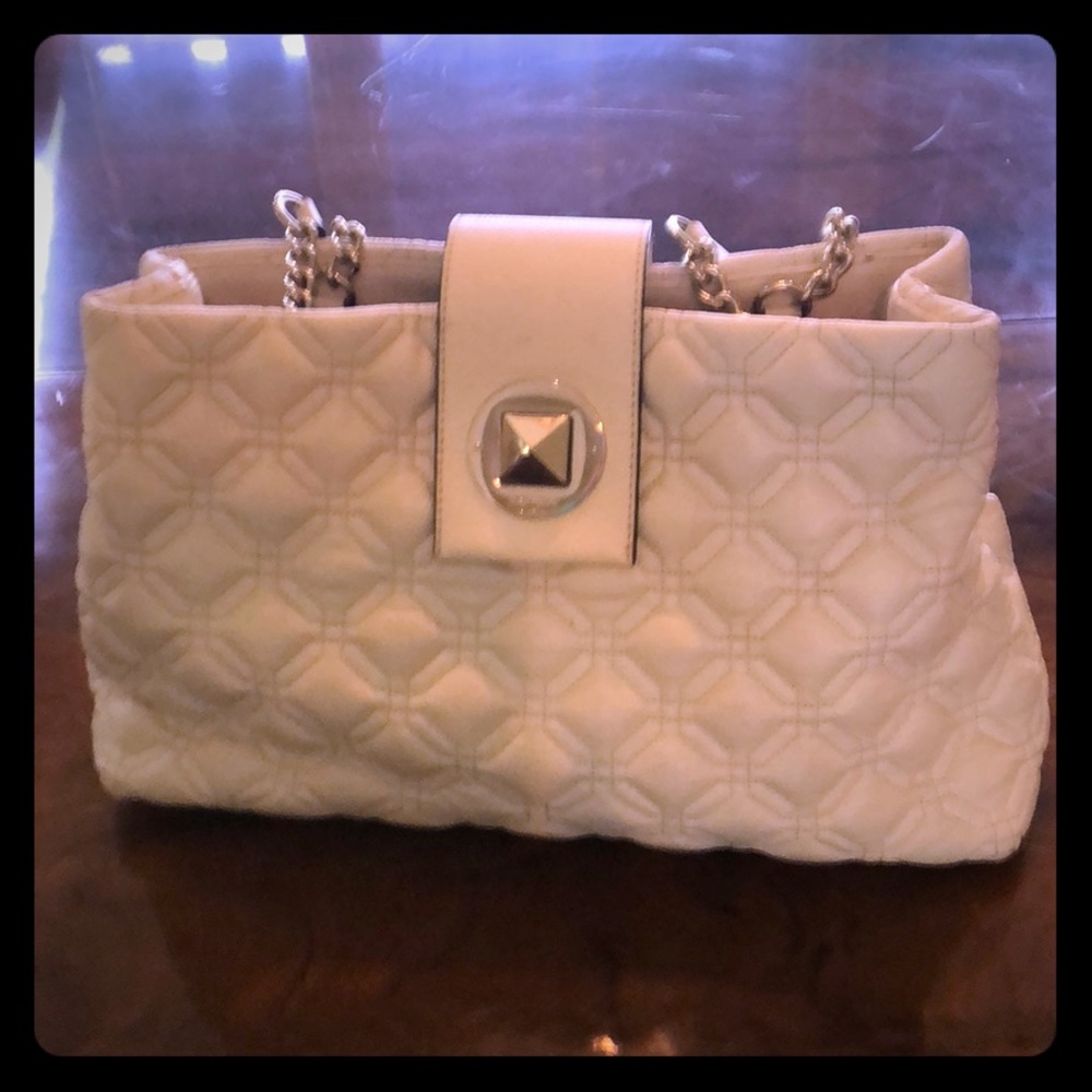 Kate spade ivory handbag.